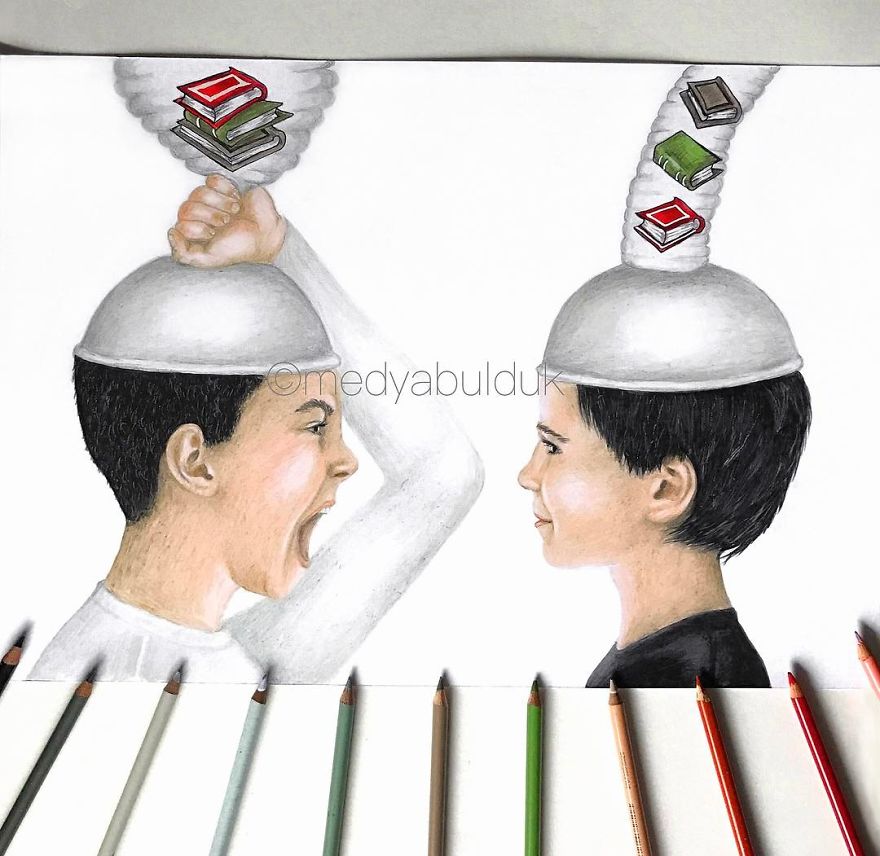 These Illustrations Will Make You Think About What Kind Of Person You Are These Illustrations Will Make You Think About What Kind Of Person You Are