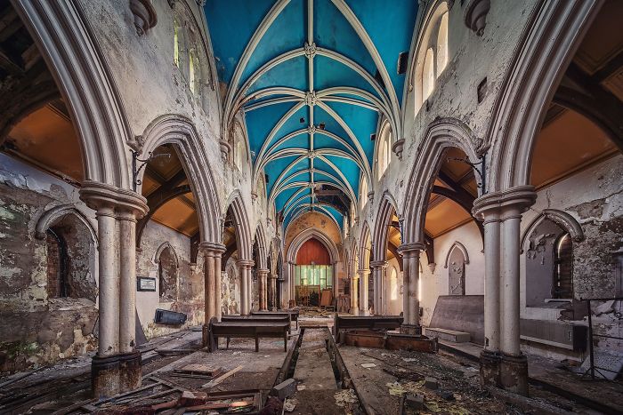 Photographer Takes Pictures Of Abandoned Buildings Around Europe Photographer Takes Pictures Of Abandoned Buildings Around Europe