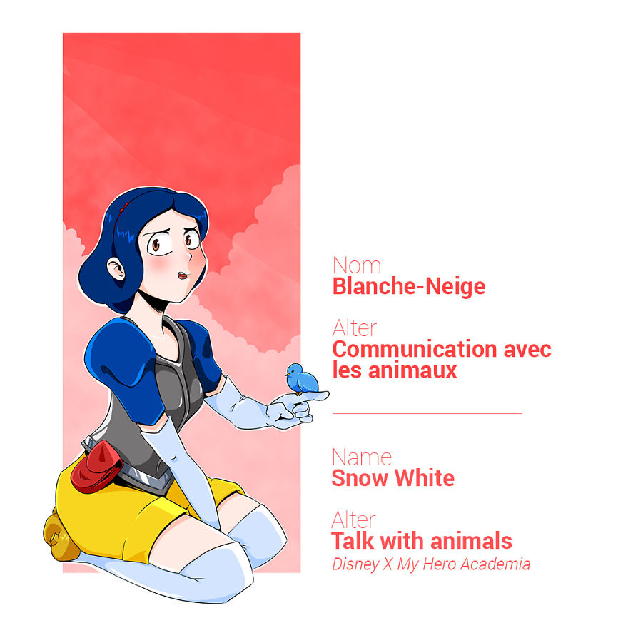 I Made 12 Disney Princesses With A Superpower, Inspired By My Hero Academia I Made 12 Disney Princesses With A Superpower, Inspired By My Hero Academia