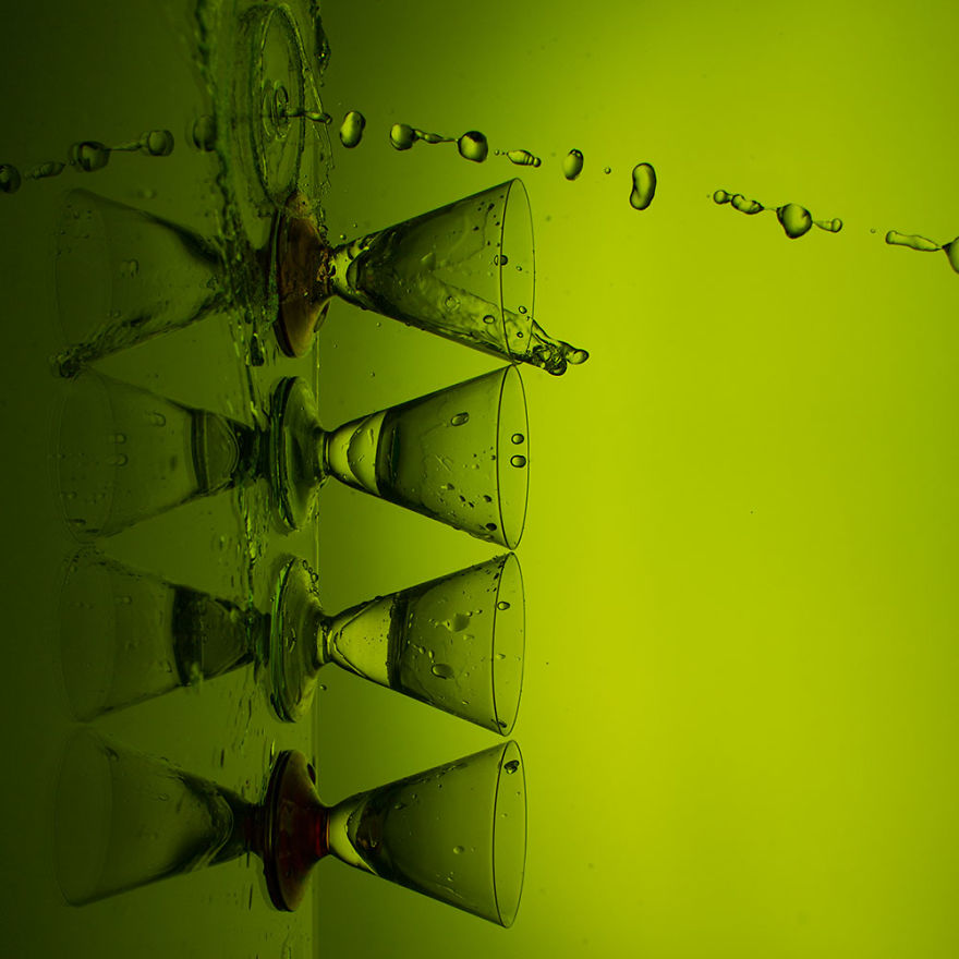 I Make Photos Of Glass Objects With A Colored Flash I Make Photos Of Glass Objects With A Colored Flash