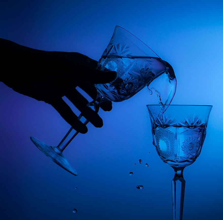 I Make Photos Of Glass Objects With A Colored Flash I Make Photos Of Glass Objects With A Colored Flash