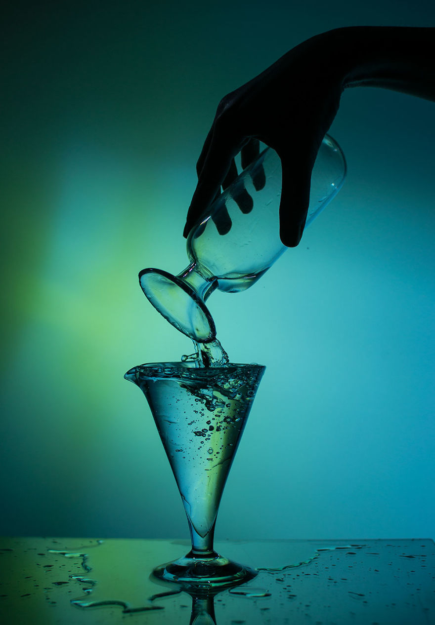 I Make Photos Of Glass Objects With A Colored Flash I Make Photos Of Glass Objects With A Colored Flash