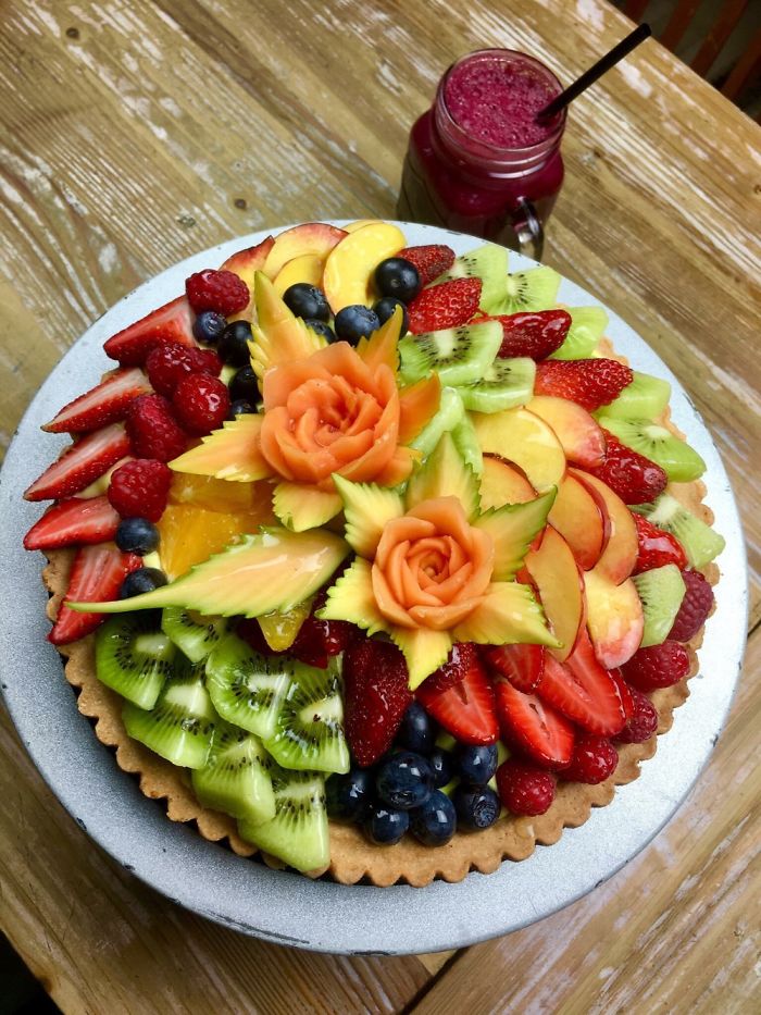 When A Fruit Carver Become A Pastry Chef When A Fruit Carver Become A Pastry Chef