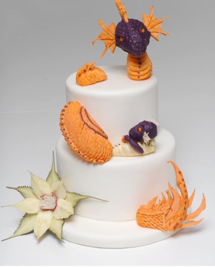 When A Fruit Carver Become A Pastry Chef When A Fruit Carver Become A Pastry Chef