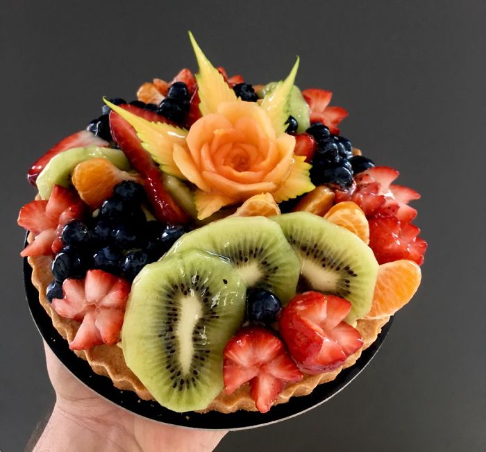 When A Fruit Carver Become A Pastry Chef When A Fruit Carver Become A Pastry Chef