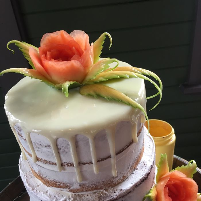 When A Fruit Carver Become A Pastry Chef When A Fruit Carver Become A Pastry Chef