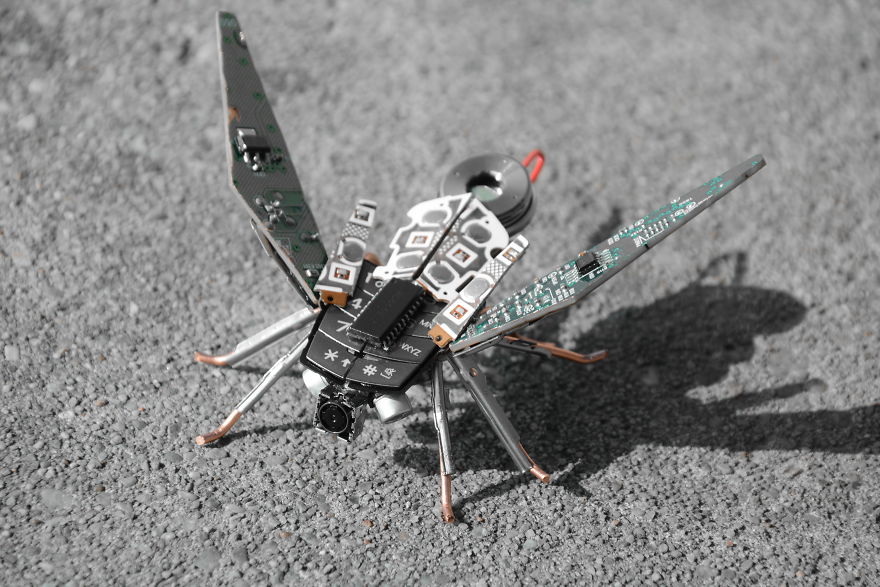 He Will Do Everything With The Trash. The Artist Inspired By Waste Creates Amazing Works. Children Can Inspire!