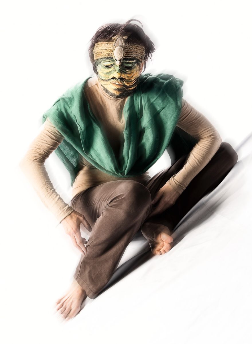 Masks Of Greedy Cannibalistic Spirits Or Diseases That Consume Everything That Keeps Itself Alive