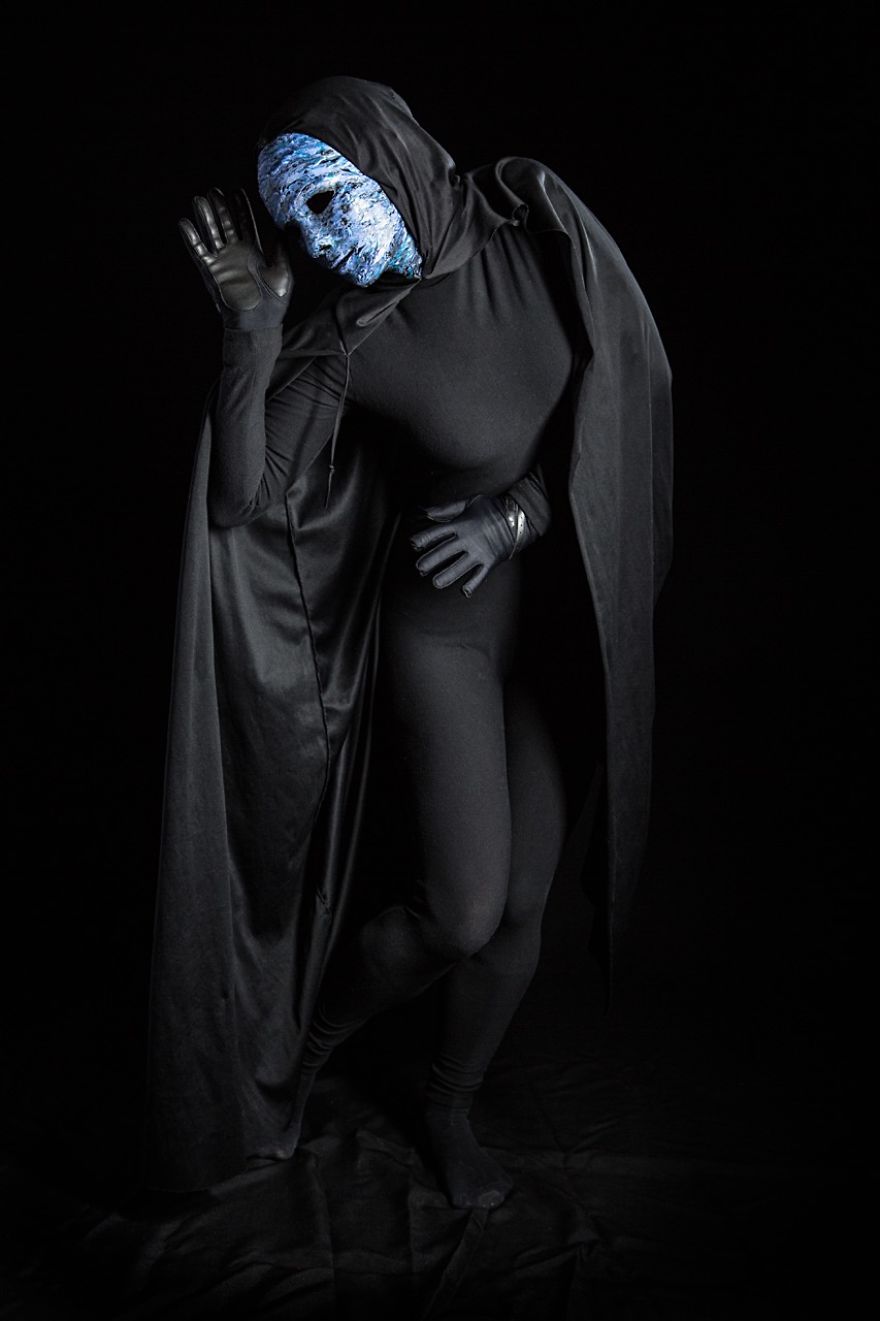 Masks Of Greedy Cannibalistic Spirits Or Diseases That Consume Everything That Keeps Itself Alive