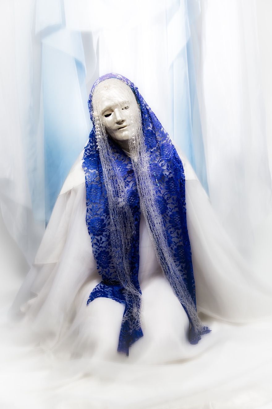 Masks Of Greedy Cannibalistic Spirits Or Diseases That Consume Everything That Keeps Itself Alive