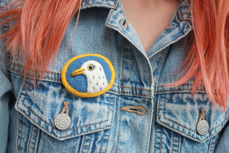 Brooches With Greetings From Baltic Sea