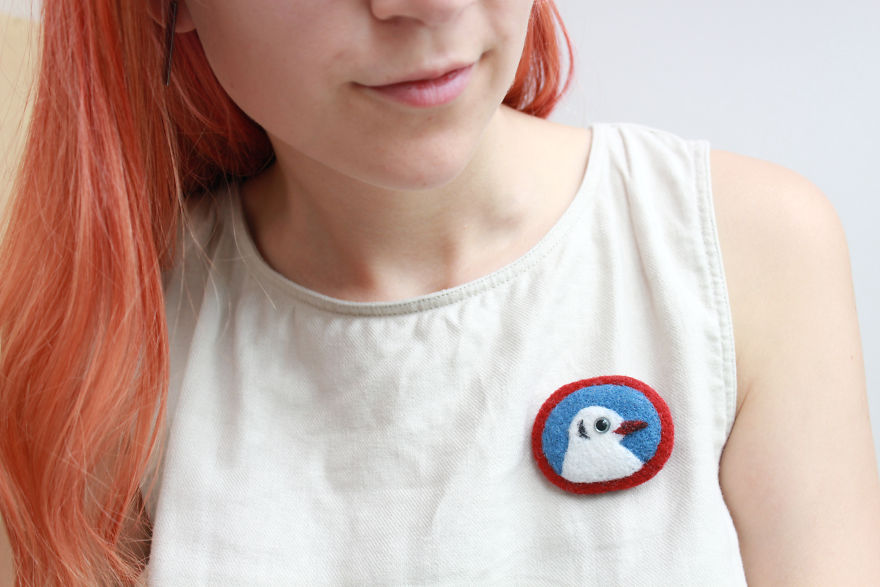 Brooches With Greetings From Baltic Sea