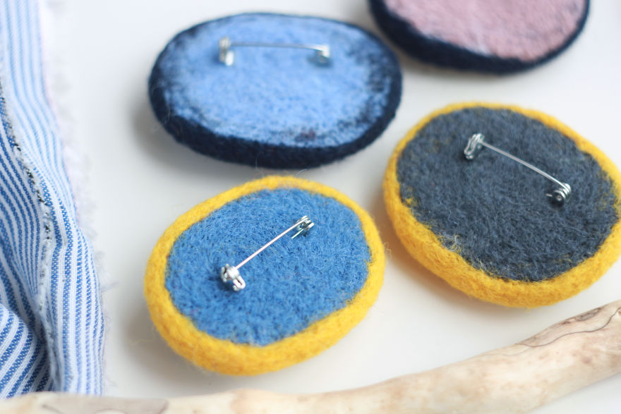 Brooches With Greetings From Baltic Sea