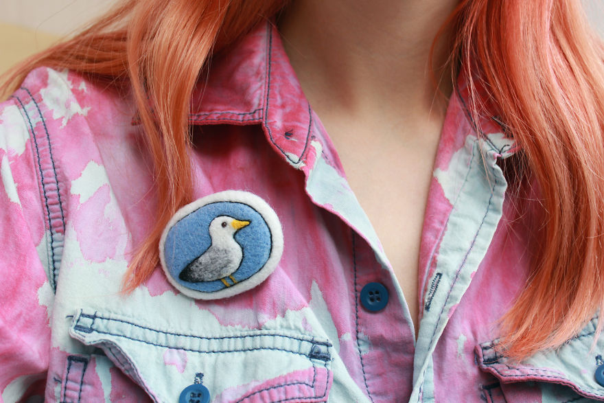 Brooches With Greetings From Baltic Sea