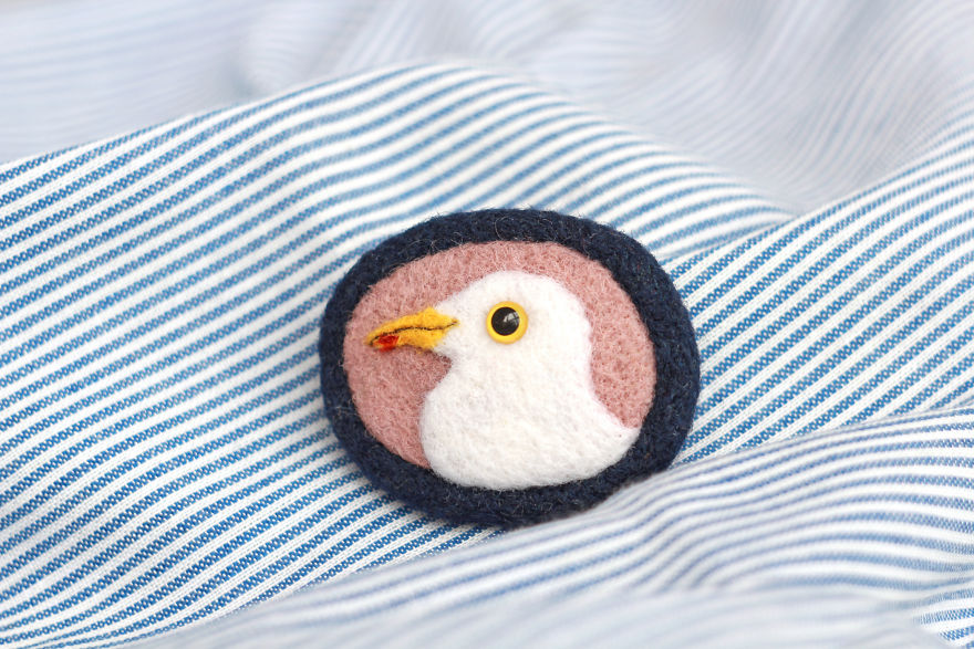 Brooches With Greetings From Baltic Sea