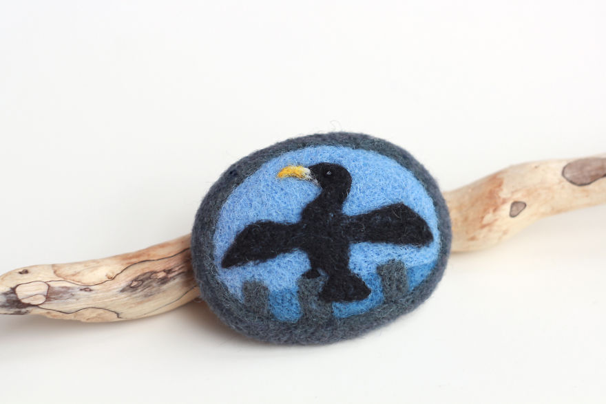 Brooches With Greetings From Baltic Sea