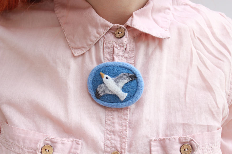 Brooches With Greetings From Baltic Sea