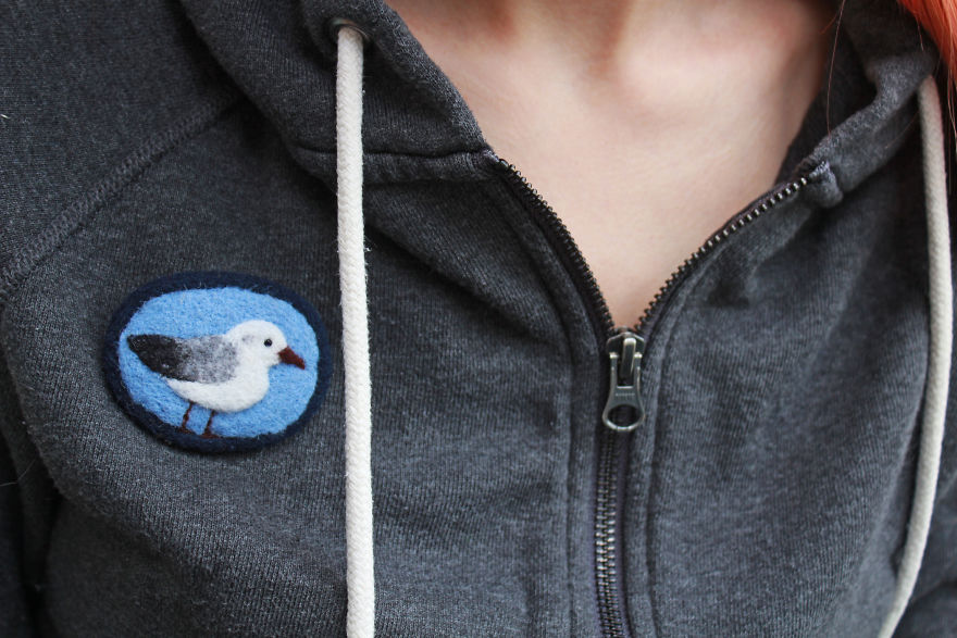 Brooches With Greetings From Baltic Sea