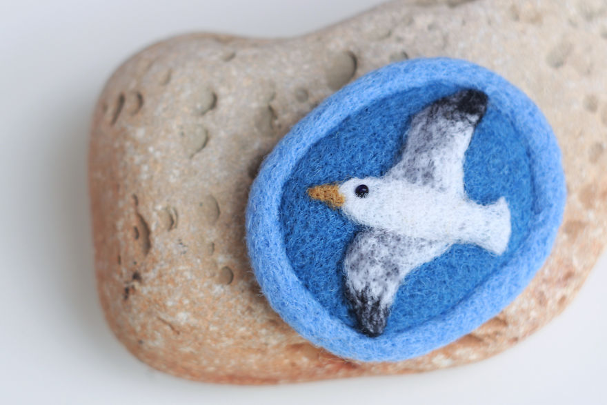 Brooches With Greetings From Baltic Sea