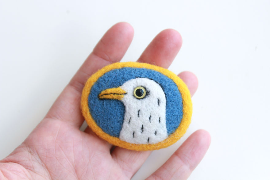 Brooches With Greetings From Baltic Sea