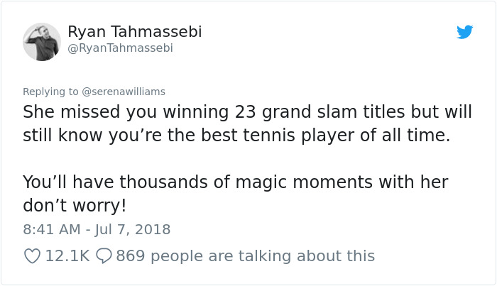 Serena Williams Tweets She Missed Her Daughter’s First Steps, And Chrissy Teigen Comforts Her In The Best Way Possible Serena Williams Tweets She Missed Her Daughter’s First Steps, And Chrissy Teigen Comforts Her In The Best Way Possible