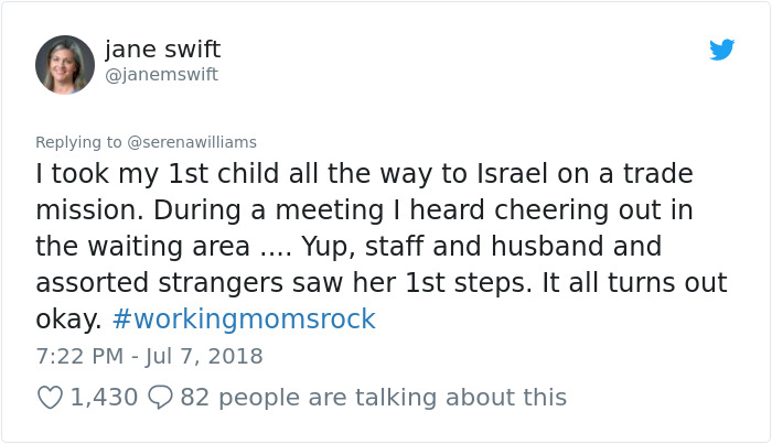 Serena Williams Tweets She Missed Her Daughter’s First Steps, And Chrissy Teigen Comforts Her In The Best Way Possible Serena Williams Tweets She Missed Her Daughter’s First Steps, And Chrissy Teigen Comforts Her In The Best Way Possible