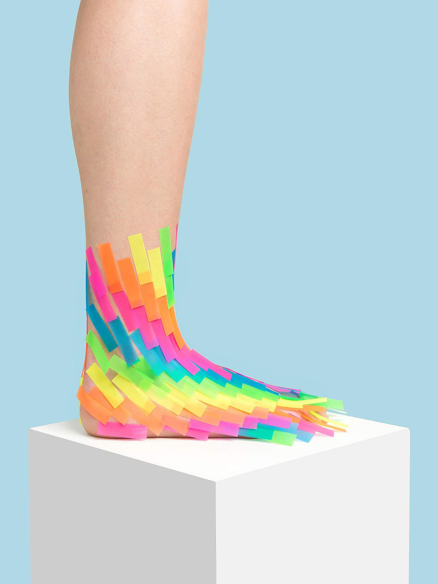 I Created A Unique Collection Of Shoes Out Of Everyday Objects