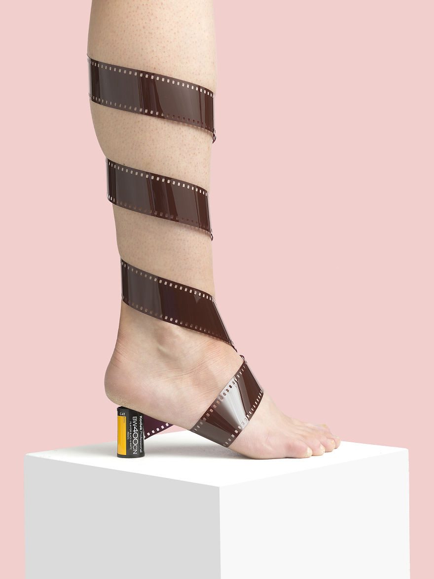 I Created A Unique Collection Of Shoes Out Of Everyday Objects