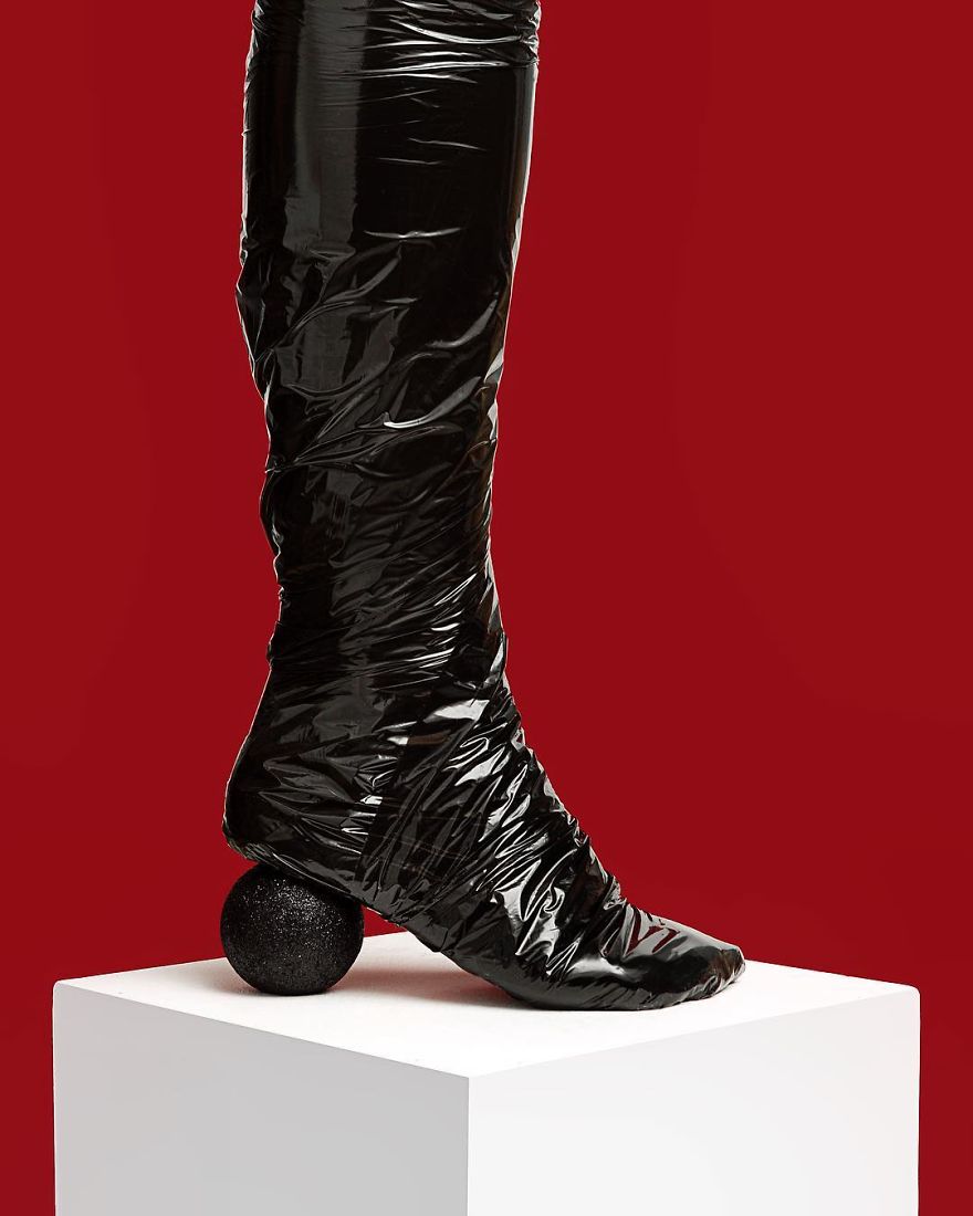 I Created A Unique Collection Of Shoes Out Of Everyday Objects