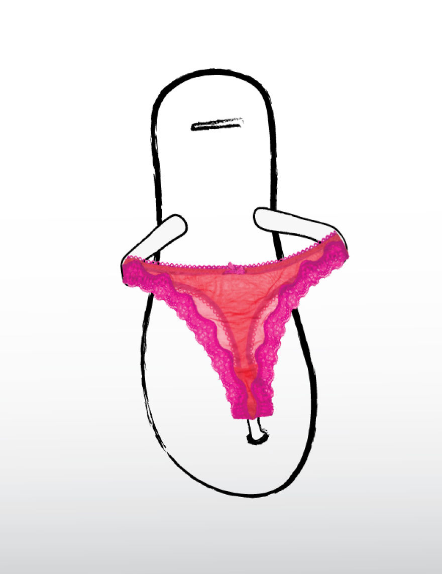 Lazy Art: I Look For Objects Lying Around To Complete My Illustrations Lazy Art: I Look For Objects Lying Around To Complete My Illustrations