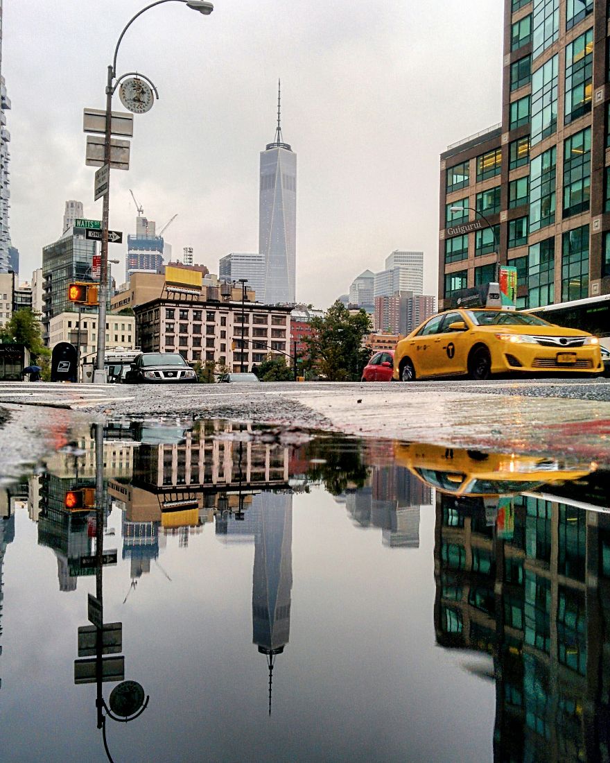 You´ve Never Seen Nyc Like This. I Caputred
the Parallel Worlds Of New York City Through Puddles You´ve Never Seen Nyc Like This. I Caputred
the Parallel Worlds Of New York City Through Puddles