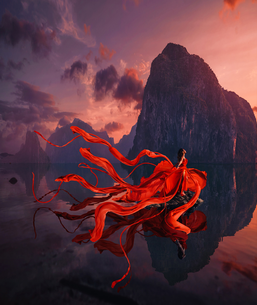 I Travel The World To Photograph Girls In Dresses Against Backgrounds Of The Most Beautiful Places (New Pics) I Travel The World To Photograph Girls In Dresses Against Backgrounds Of The Most Beautiful Places (New Pics)