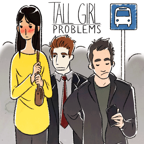 Artist Illustrates Tall &#038; Short Girl Problems, And The Result Is Hilariously Relatable