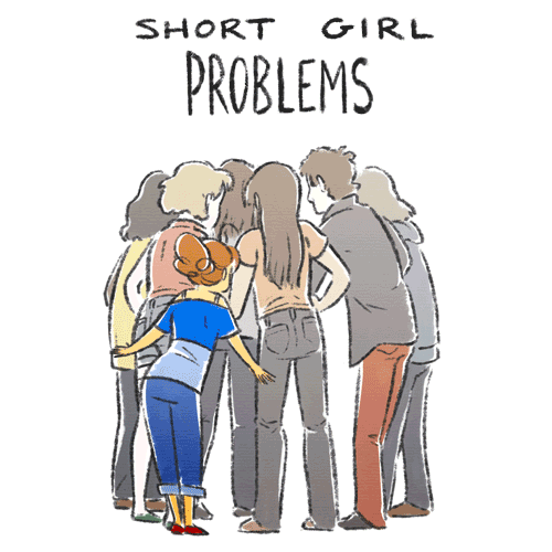 Artist Illustrates Tall &#038; Short Girl Problems, And The Result Is Hilariously Relatable