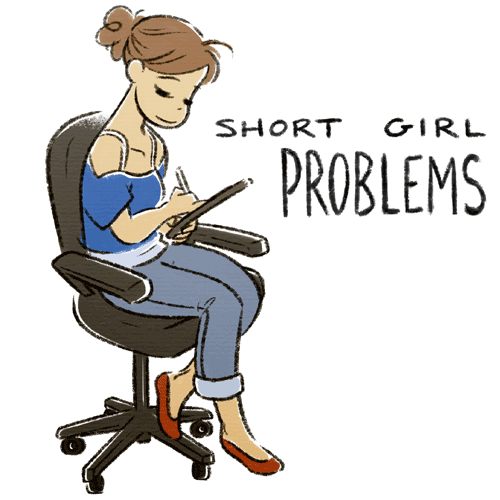 Artist Illustrates Tall &#038; Short Girl Problems, And The Result Is Hilariously Relatable