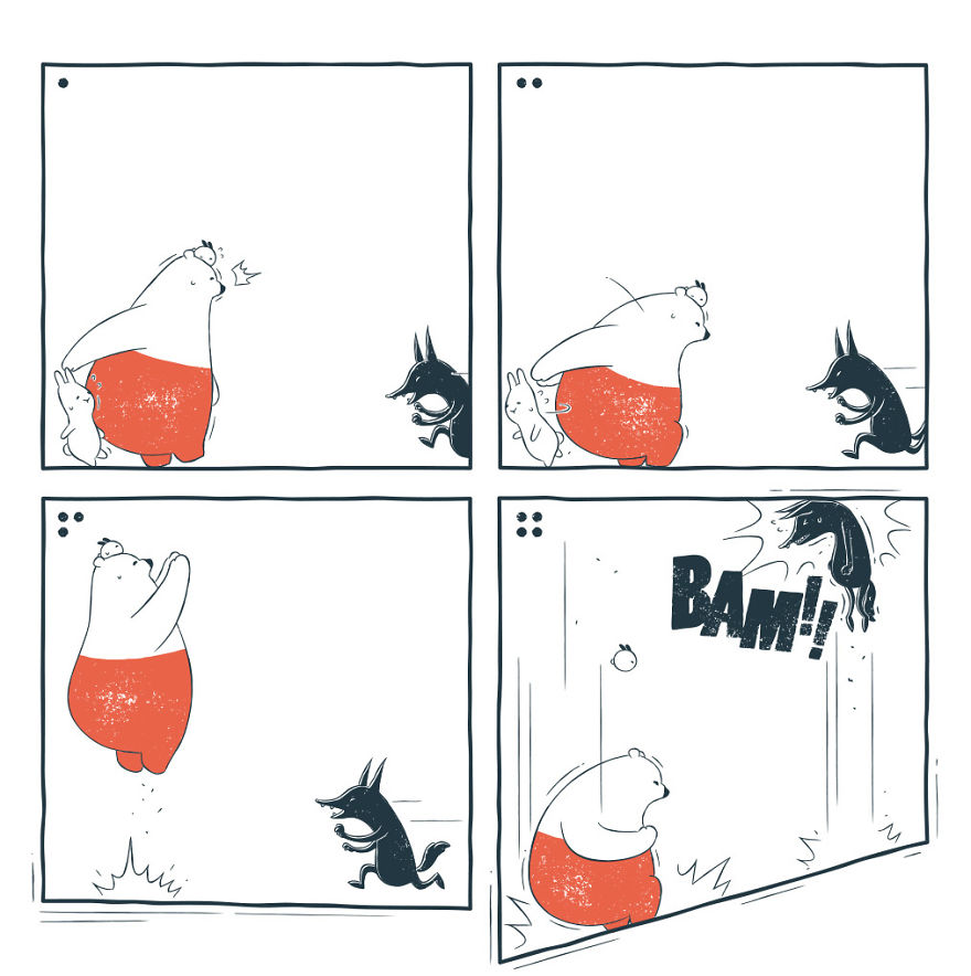 We Create Comics About A Cute Bear That Have Unexpected And Sometimes Dark Endings We Create Comics About A Cute Bear That Have Unexpected And Sometimes Dark Endings
