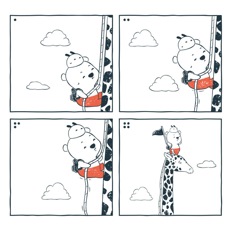 We Create Comics About A Cute Bear That Have Unexpected And Sometimes Dark Endings We Create Comics About A Cute Bear That Have Unexpected And Sometimes Dark Endings