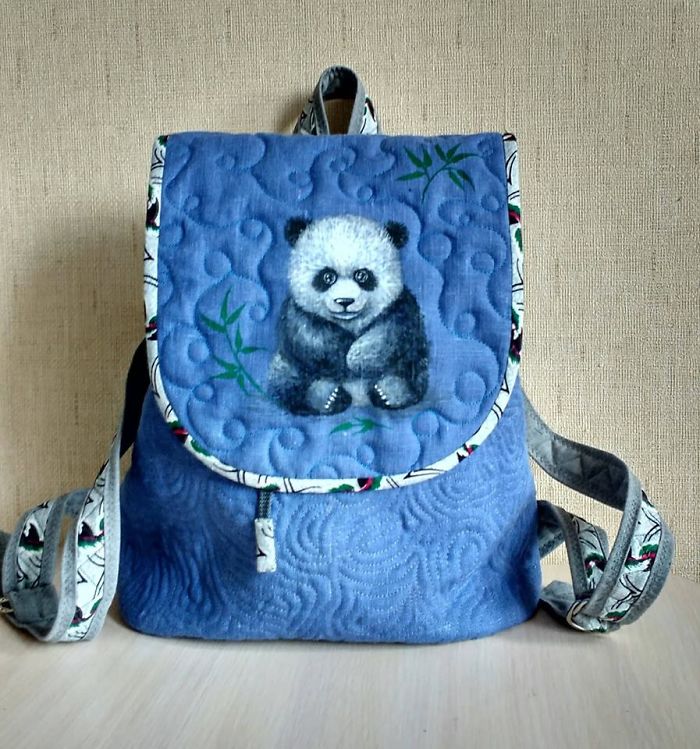 Together With My Mom, We Create One-Of-A-Kind Hand-Painted Backpacks