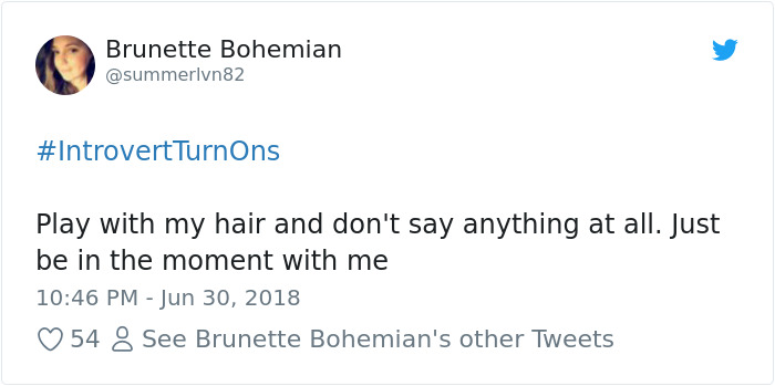 100 Introverts Shared Their Biggest Turn Ons, And The Result Will Turn You On 100 Introverts Shared Their Biggest Turn Ons, And The Result Will Turn You On