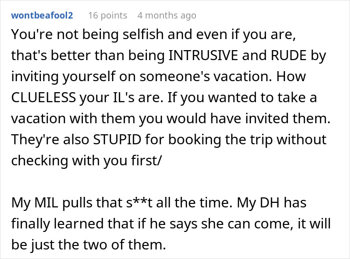 &#8220;Cue The Waterworks&#8221;: MIL Announces She&#8217;s Coming With Couple On Their Vacation, Gets Outplayed