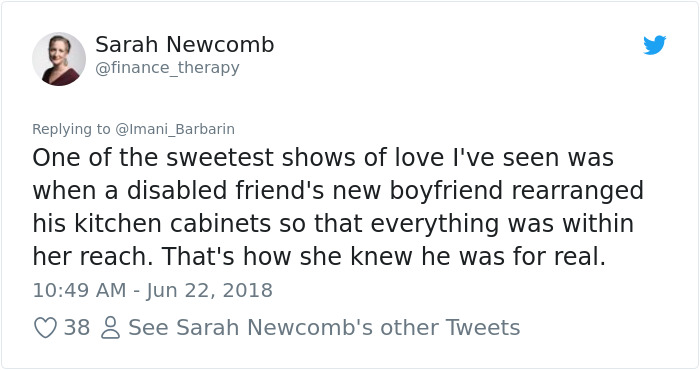 Disabled People Are Sharing The Most Adorable Ways Their Partners Show Them Love And It Will Warm Your Heart