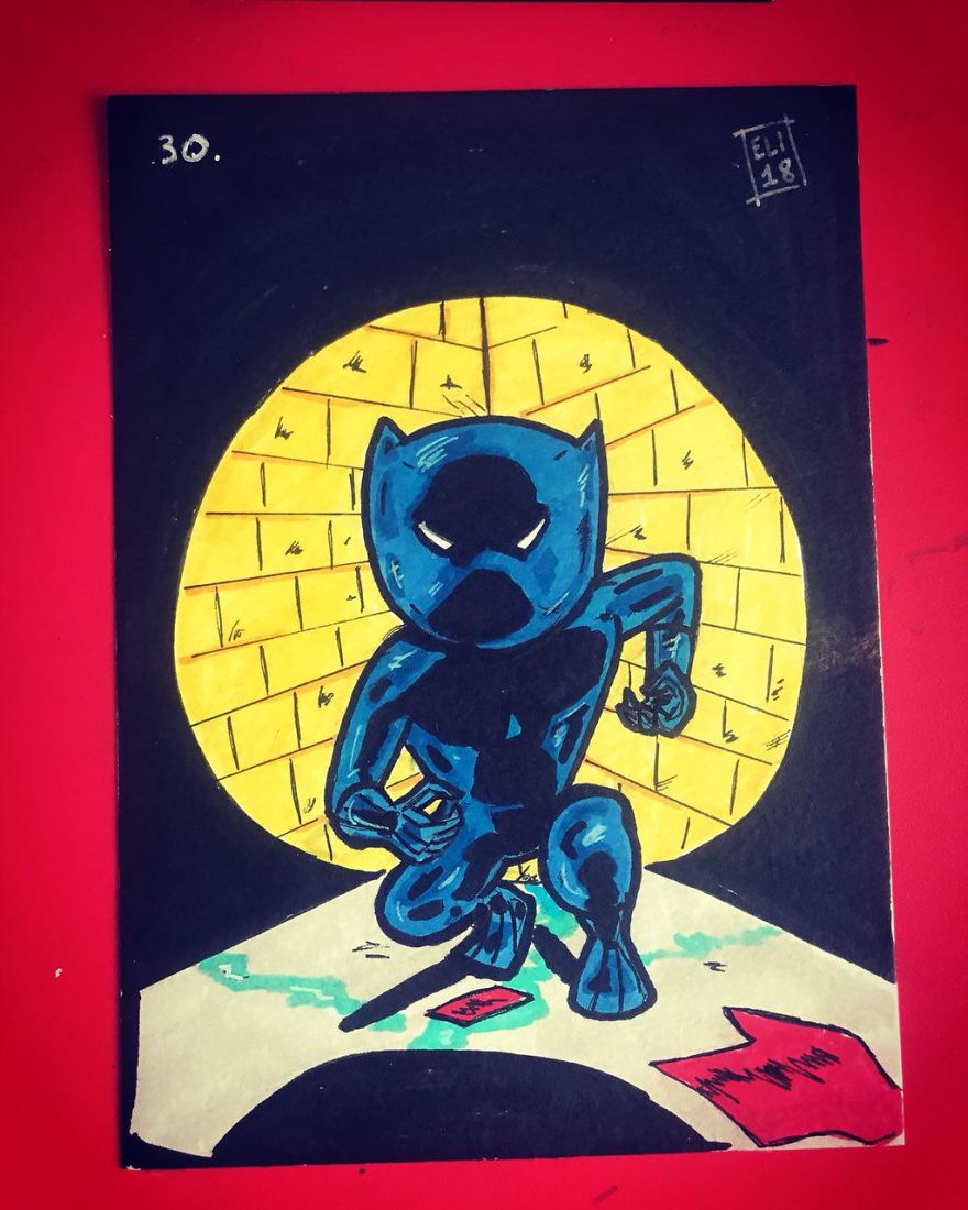 I Re-Imagine Comic Book Covers In My Own Style