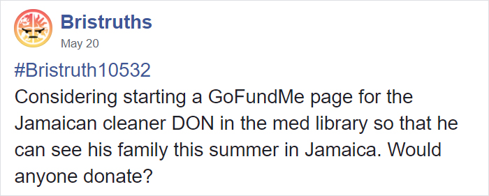This Janitor Received The Gift Of A Lifetime From Anonymous Students And It Will Melt Your Heart