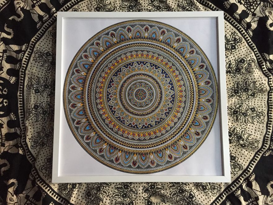 I Draw And Paint Mandalas To Cure My Anxiety I Draw And Paint Mandalas To Cure My Anxiety