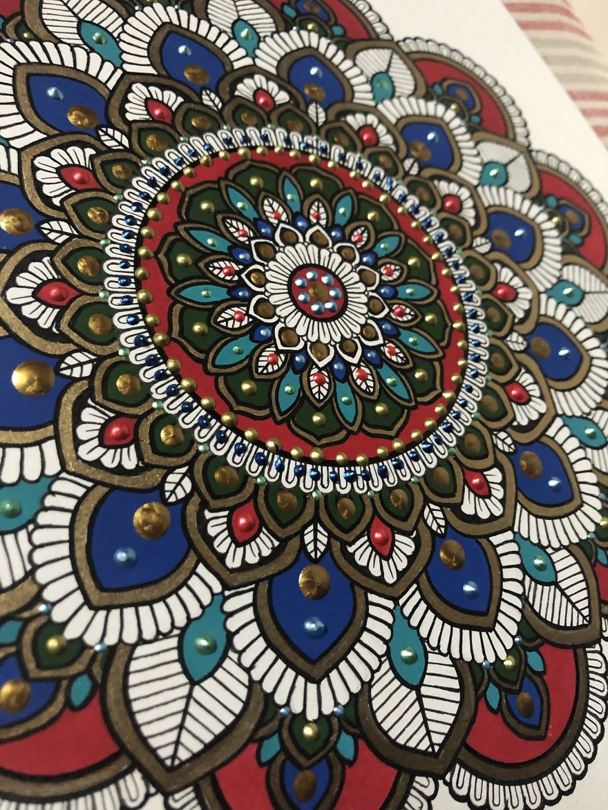 I Draw And Paint Mandalas To Cure My Anxiety I Draw And Paint Mandalas To Cure My Anxiety