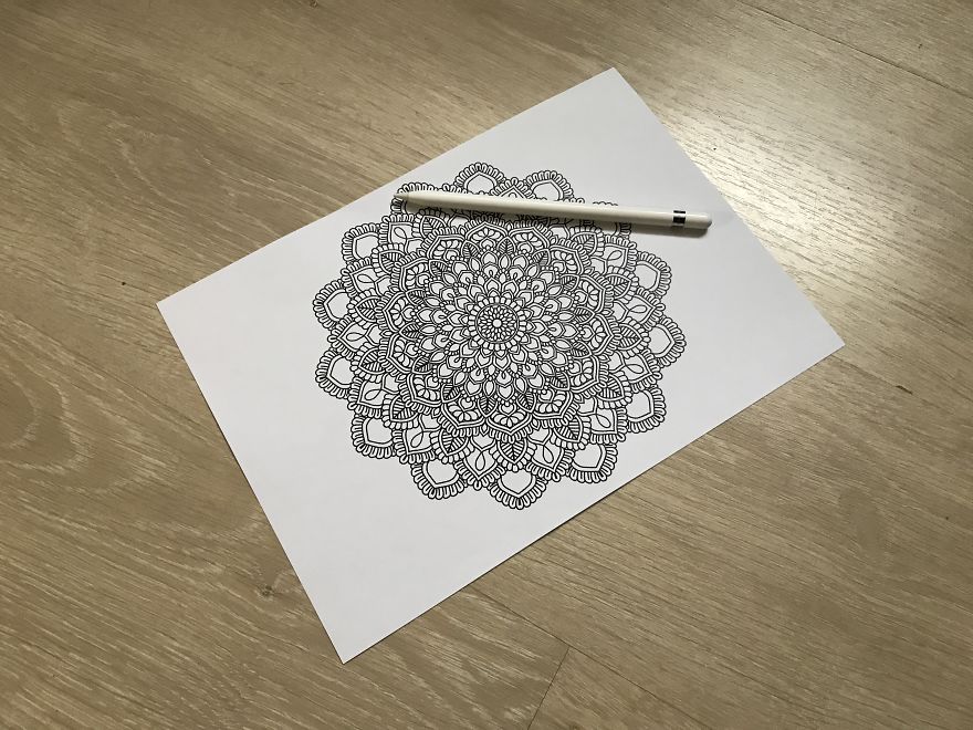 I Draw And Paint Mandalas To Cure My Anxiety I Draw And Paint Mandalas To Cure My Anxiety