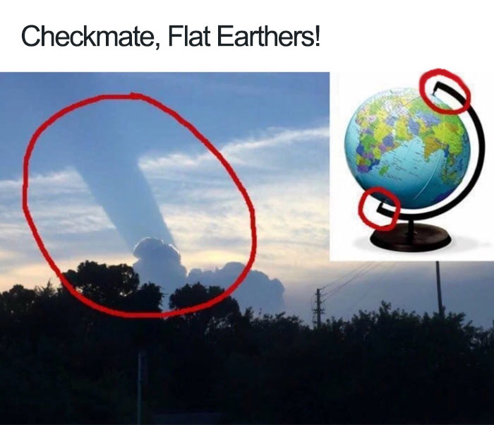 Flat-Earthers Are The Butt Of The Joke In These 38 Flat Earth Memes Flat-Earthers Are The Butt Of The Joke In These 38 Flat Earth Memes