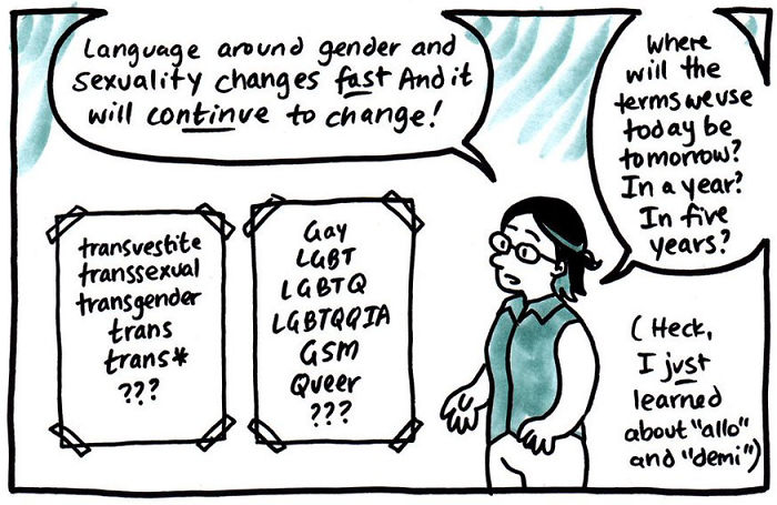 The Way This Artist Explained Bisexuality In A Simple Comic Went Viral, But Not Everyone Agrees