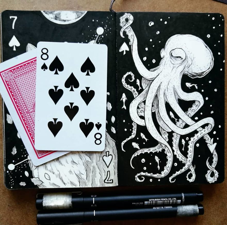 I Designed My Own Deck Of Cards Inspired By Nature And Magic