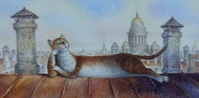 Russian Artist Makes Art With Cats And You&#8217;ll Want To Put Them On The Wall
